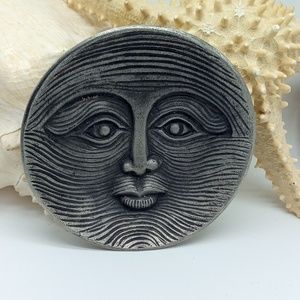 Gun Metal | Sun Face Trinket Bowl